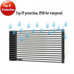 P31.25mm Strip LED Curtain Display Screen