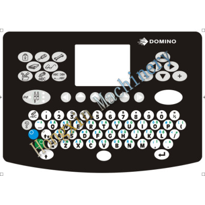Industrial inkjet keyboard English Arabic language  for Domino A100 A200 inkjet pinter