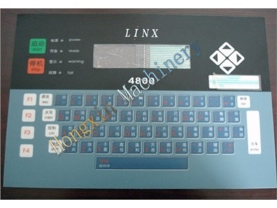 linx 4800 teclado fa72142 cij para la codificación de inyección de tinta de la impresora