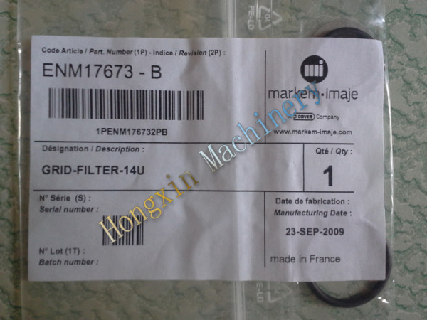 ENM17673 Imaje filter screen 14U