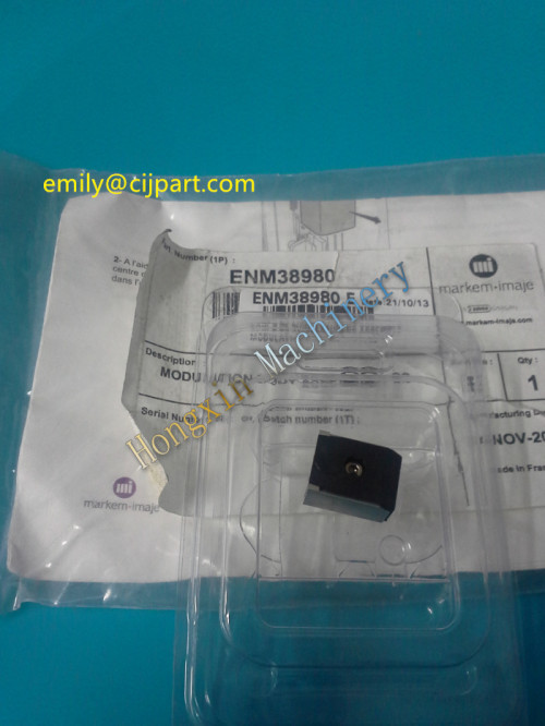 Imaje 9232 inkjet ENM38980 Modulation assembly - G Head - S version (black)