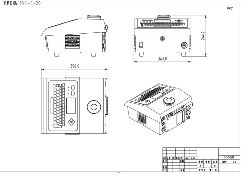 Code-ECD107 inkjet printer(Single 7 nozzle)