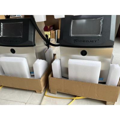 industrial manufacture line touch screen date time printing  inkjet printer videojet 1240