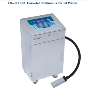 EC-JET930 Twin-jet Continuous Ink jet Printer
