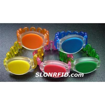 Silastic bracelet RFID HF-clefs ST-520
