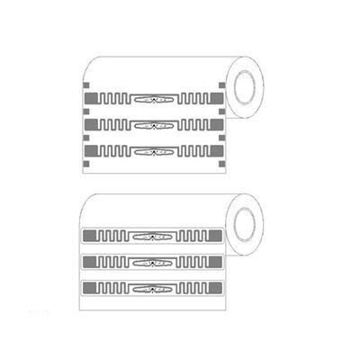 860 ~ 960MHz RFID Balises, UHF Impinj Autocollant E52 Tag