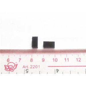 96 Bits Pequeño Negro UHF metal Tag Cerámica Metal Tag 4.8 * 4.8 * 3 mm Para Tracking Tool Pequeño