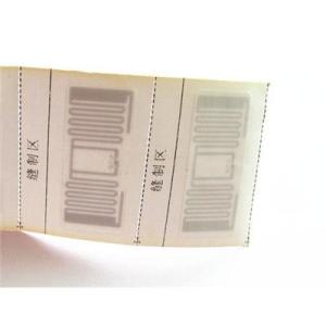 Etiqueta tejida con OEM, 860 ~ 960MHz Ropa etiqueta RFID