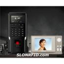 Intercomunicador del vídeo del control de acceso de la huella digital