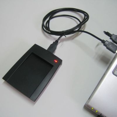 SL300免驱动ID卡读卡器125khz低频TK4100卡读卡器读8位十六进制 身份识别标签