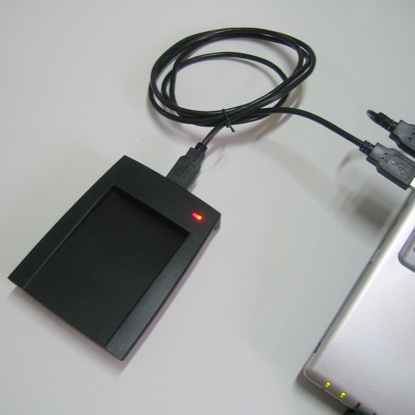 SL300免驱动ID卡读卡器125khz低频TK4100卡读卡器读8位十六进制 身份识别标签