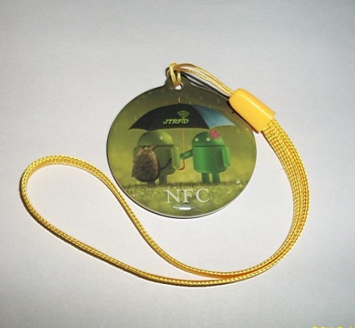 吊牌标签NFC tag送机器人 ISO14443A NXP Mifare1 s50电子标签NFC手机标签