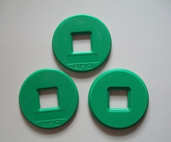 SLRFID巡更扣6色30MM圆NFC tag,NTAG203芯片NFC手机专用标签,兼容所有NFC手机