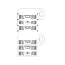 860 ~ 960 МГц RFID наклейки Метки УВЧ Impinj E52 наклейки тегов