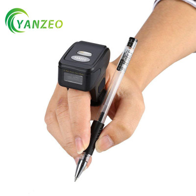 Yanzeo R1800 Wearable Ring Wireless Finger Mini Bar Code Reader Portable Scanner Wearable 1D Mini Ring Barcode Scanner
