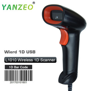 Yanzeo L1000 Portable USB Wired Handheld Laser For Store IOS Android IPAD 1D Barcode Scanner