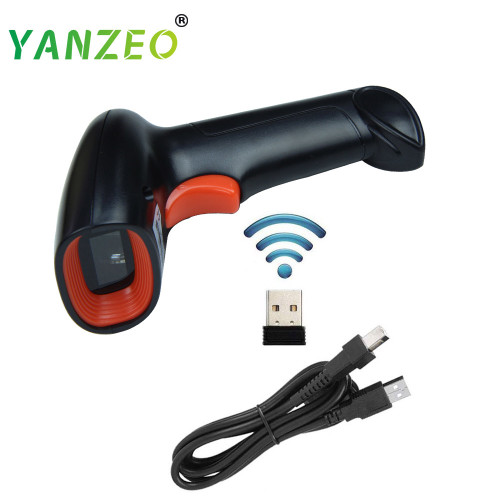 Yanzeo L1010 Wireless 2.4G Handheld USB Code 39 93 1D Laser Barcode Scanner