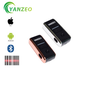 YZ-2002 Bluetooth Wireless 1D Mini Portable Pocket Memory Laser Scanner (10pcs)