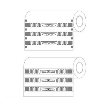 УВЧ Impinj E51 RFID наклейки Теги, 860 ~ 960 МГц RFID-тегов