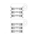 860 ~ 960MHz RFID наклейки Теги, УВЧ Impinj E52 наклейки тегов