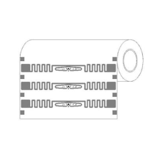 ПЭТ / Бумага с покрытием RFID наклейки Теги, УВЧ Impinj E51 наклейки тегов