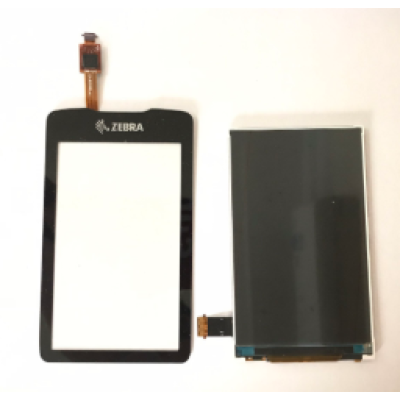 LCD with Touch Digitizer with Front Cover For Zebra MC3300 MC33