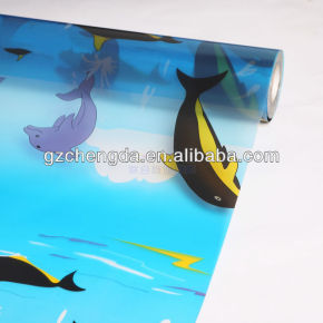 impressão gravado filme de pvc cor