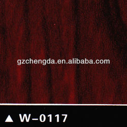 2013 quente vender bem vermelho octkt filme de pvc decorativo