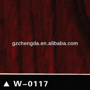 2013 quente vender bem vermelho octkt filme de pvc decorativo