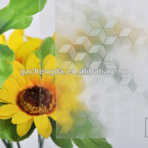 octki gravado película decorativa de vidro para o escritório