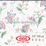 2013 quente vender bem self_adhesive decoração pvc película para vidros