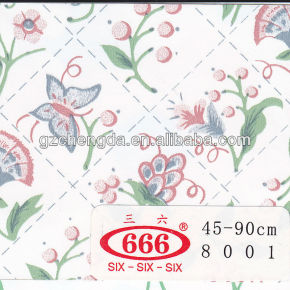 2013 quente vender bem self_adhesive decoração pvc película para vidros
