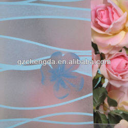 película de vidro decorativo