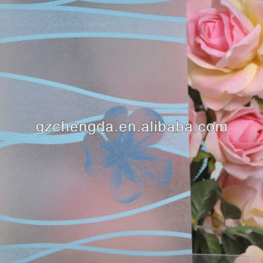 película de vidro decorativo