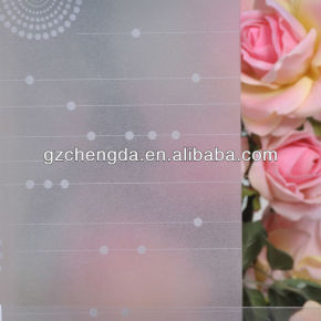 película de vidro decorativo
