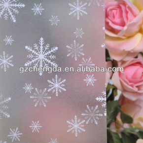 película de vidro decorativo
