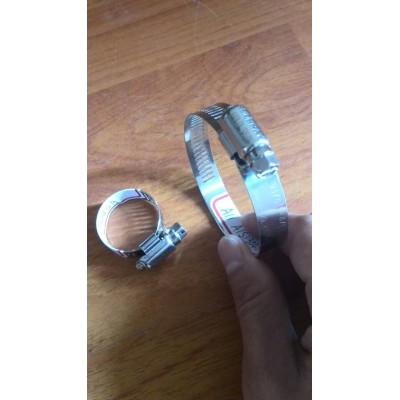 Stainless Steel Standard Worm Drive Hose Clamps