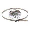 Quick Release Hose Clamp,1/2" Wide Band