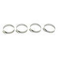 All 300 SS Worm Drive Clamps,1/2" Band