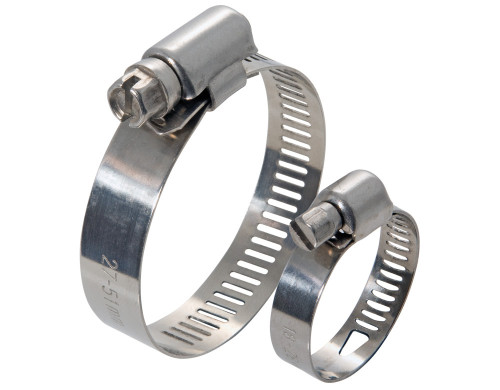 American Type Stainless Steel Worm Drive Hose Clamps