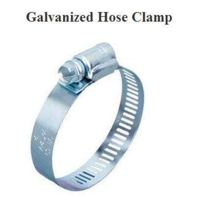 Galvanized Hose Clamps