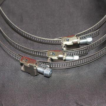 Ventilation Duct Fan Pipe Worm Drive Clamps
