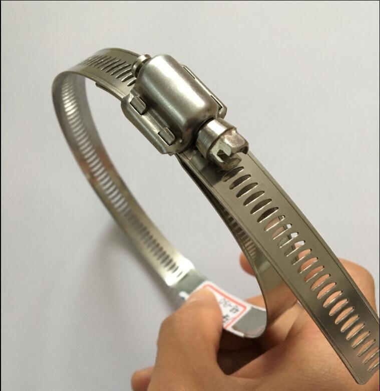 Surelock Quick Engage Worm Drive Clamps 9/16" Wide Band Quick Release