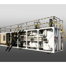 Centrale de bitume modifié (modifié par des polymères de type SBS)
