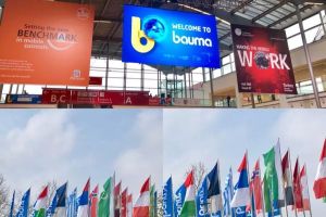 IKOM machinery Munich BAUMA exhibition tour