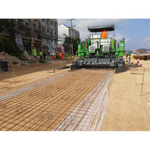 Бетоноукладчик скольжения CP8000 хорошо показал себя на плато