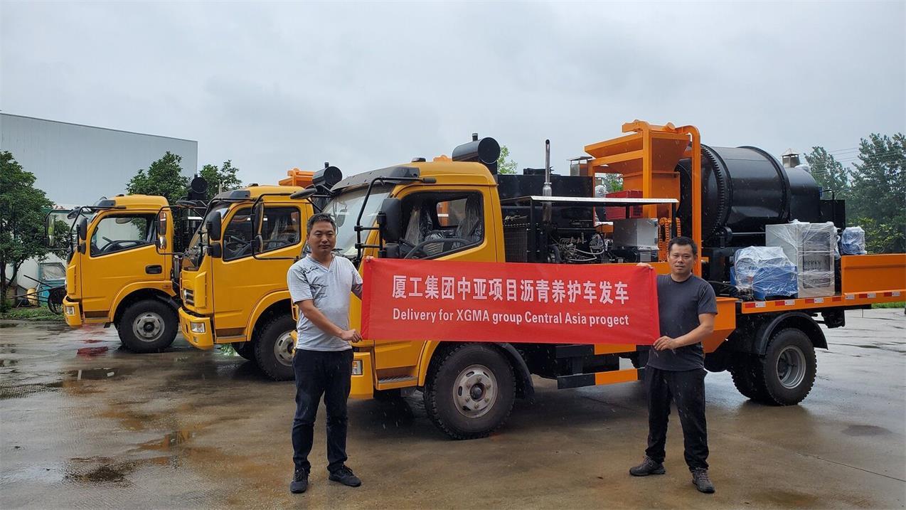 How is new type mobile asphalt patching plant?