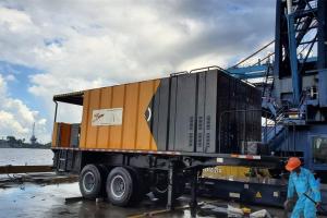 IKOM SLURRY PAVRE TESTING IN SERASAN, INDONESIA