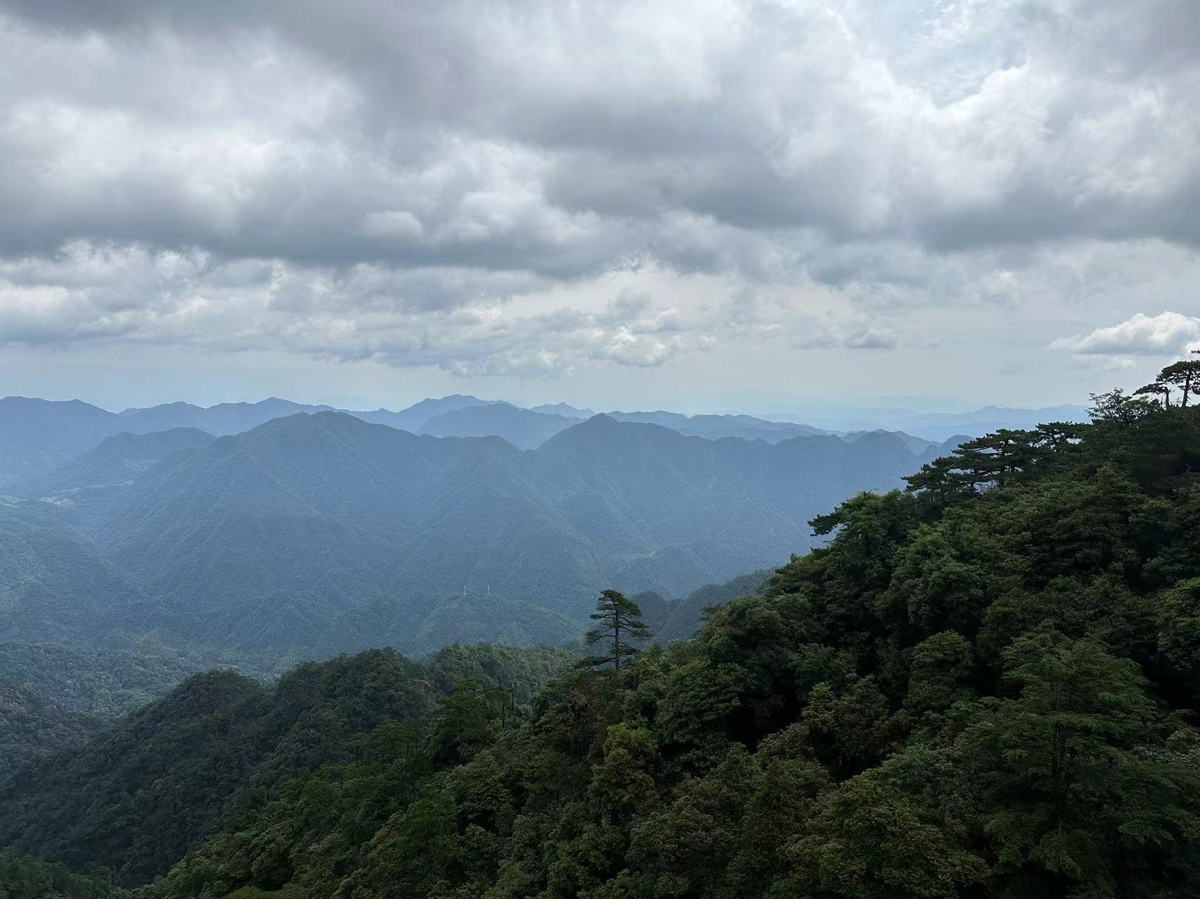 Trip to Sanqingshan Mountain