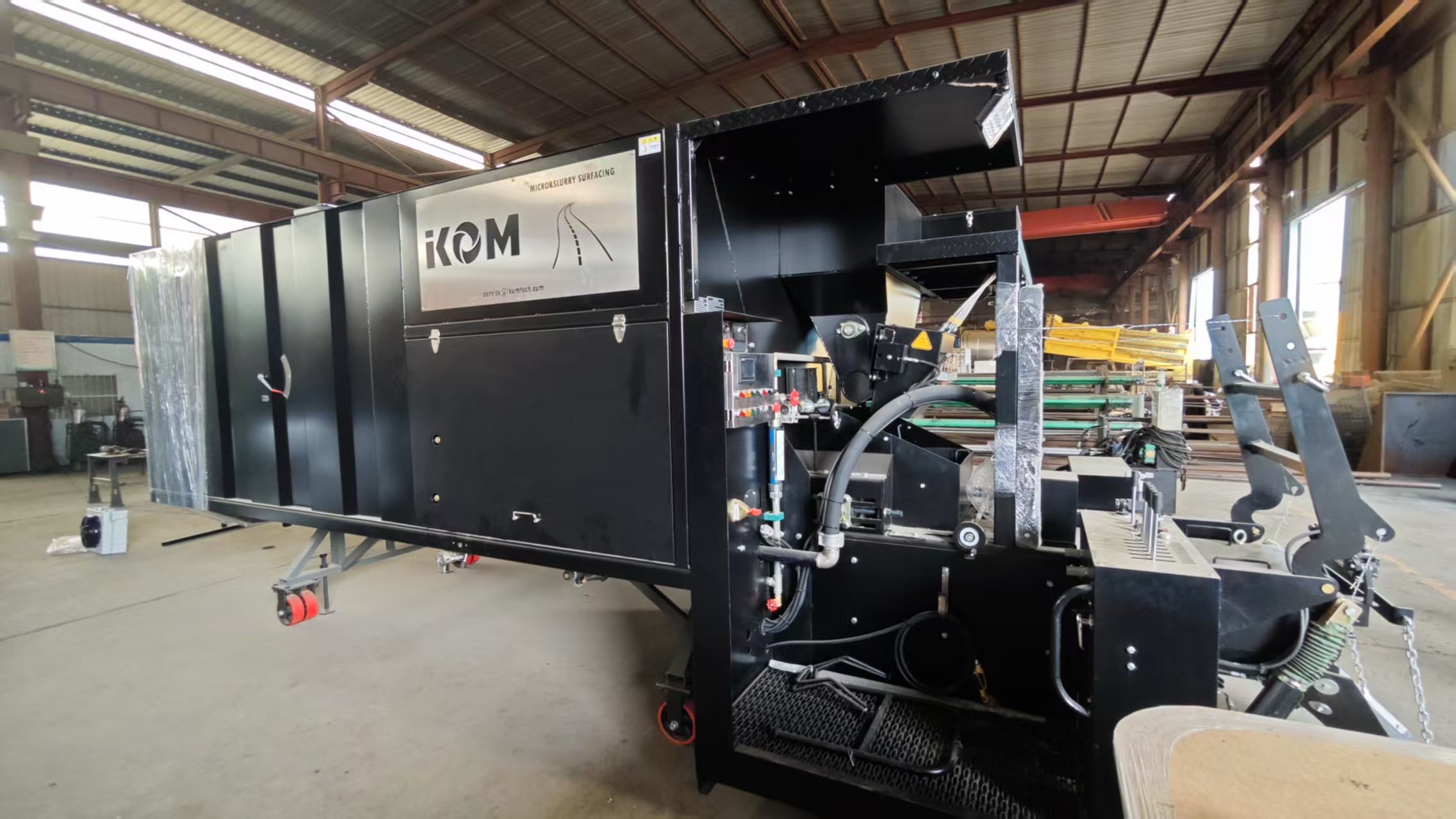 IKOM paver box components and spare parts